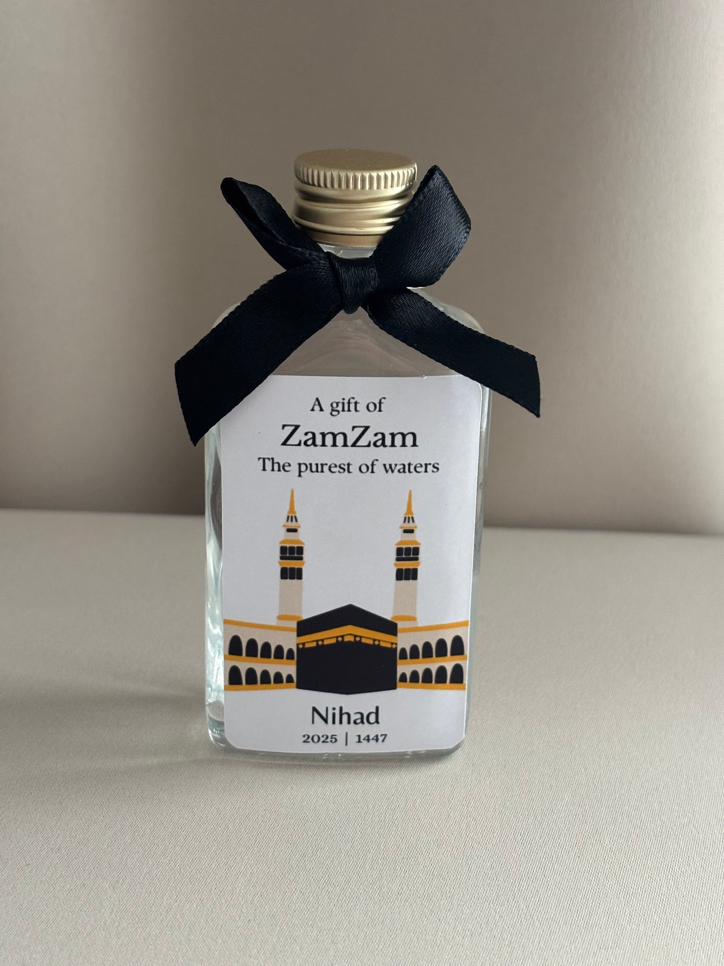 A gift of zamzam || flesjes