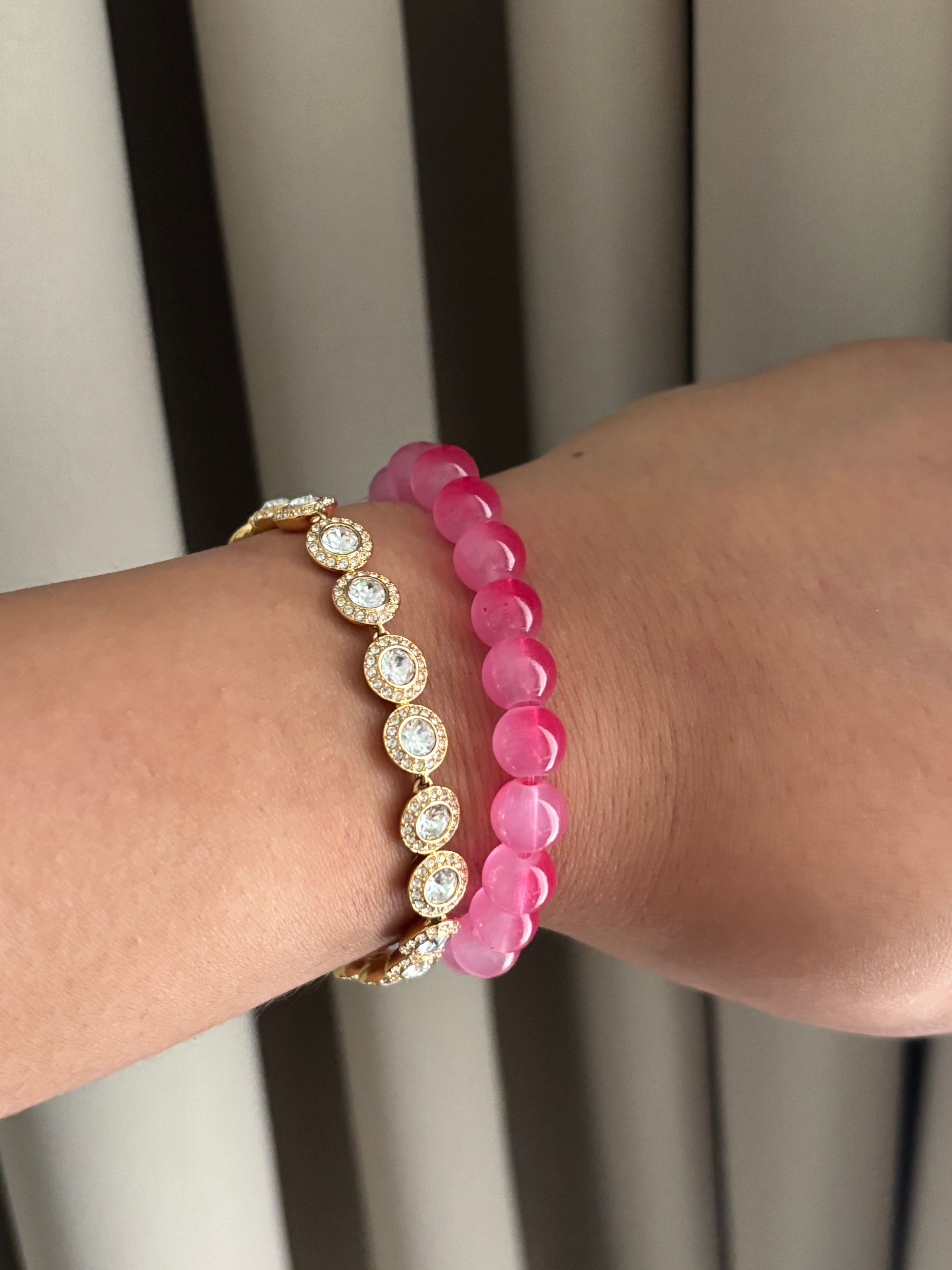 Rozenkwarts Armband
