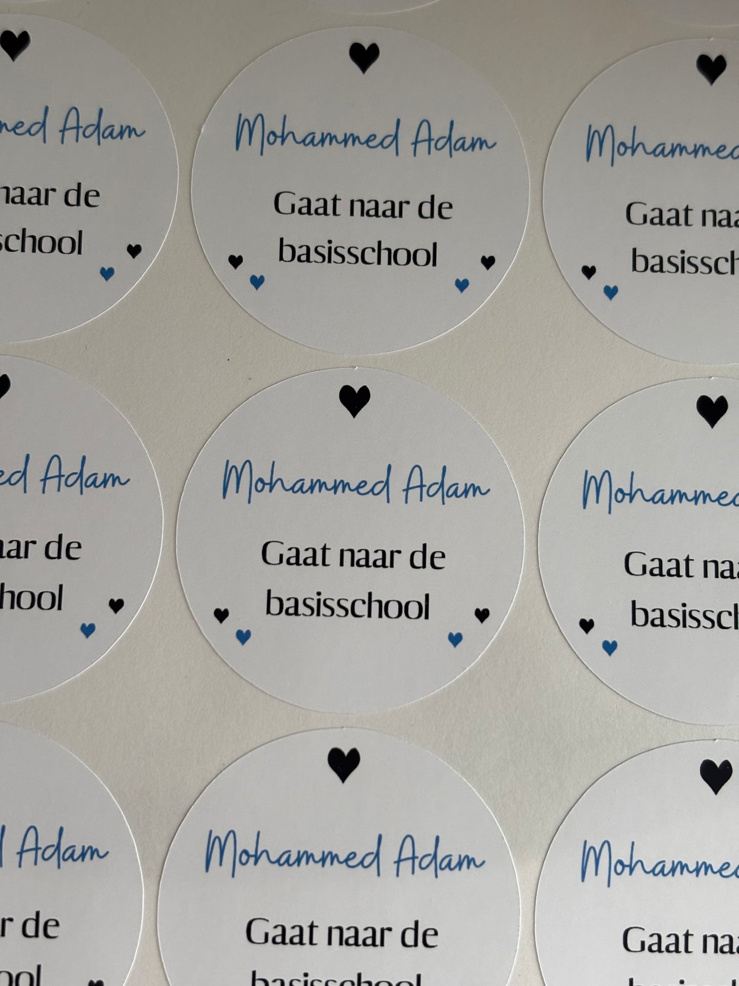 Afscheid stickers | Gaat naar de basisschool