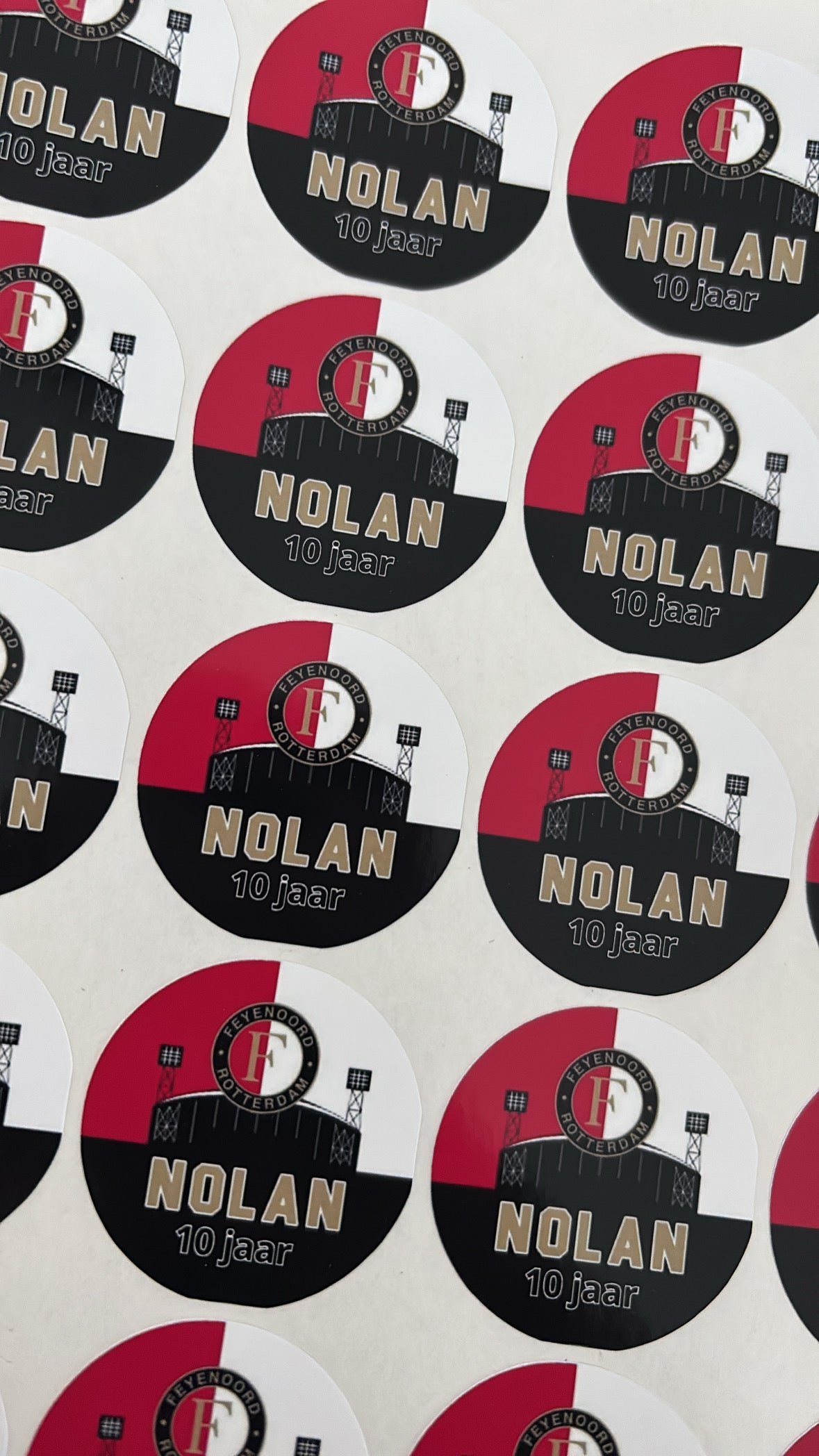 Traktatie stickers | wij ontwerpen