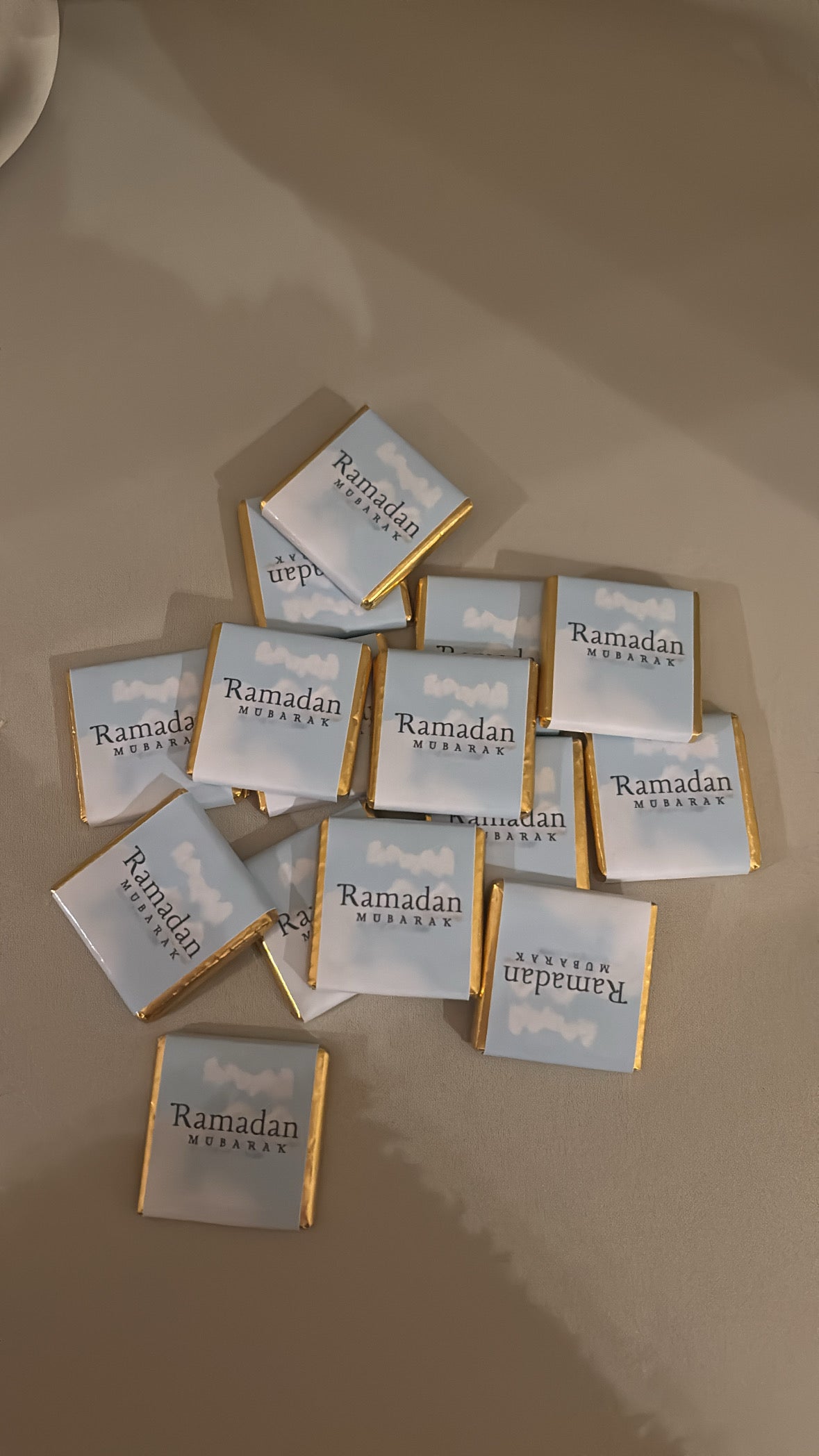 Ramadan / Eid Mubarak mini chocolaatjes