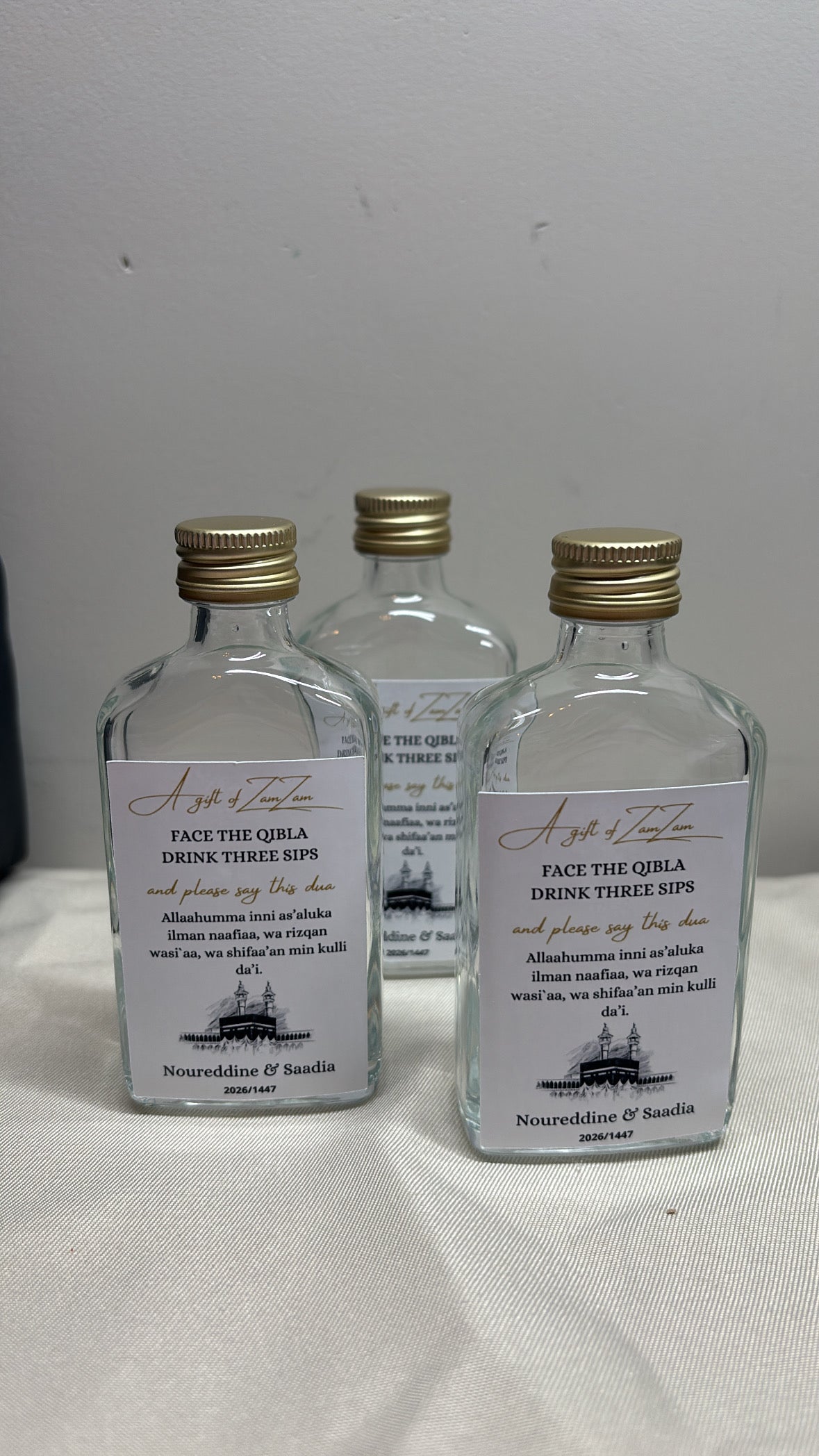 Zamzam flesjes | a gift of zamzam