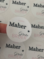 Stickers grote broer/zus