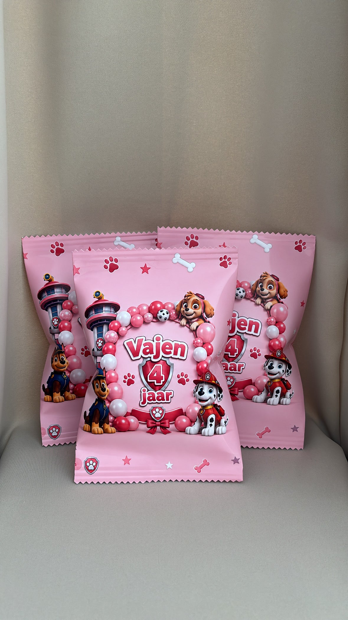 Gepersonaliseerd traktatiezakje | zonder inhoud