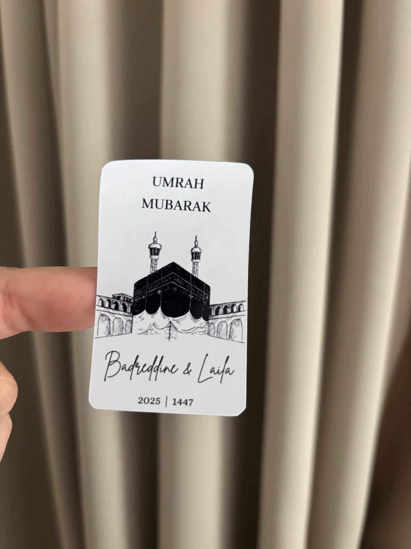 Umrah Mubarak ||| zamzam stickers