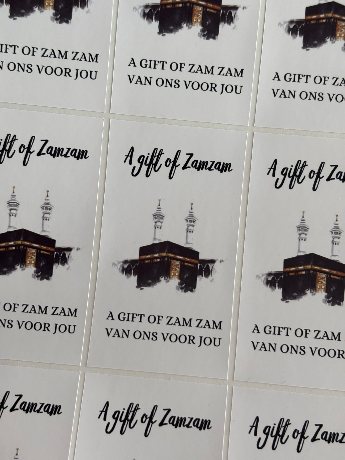 Umrah Mubarak stickers |