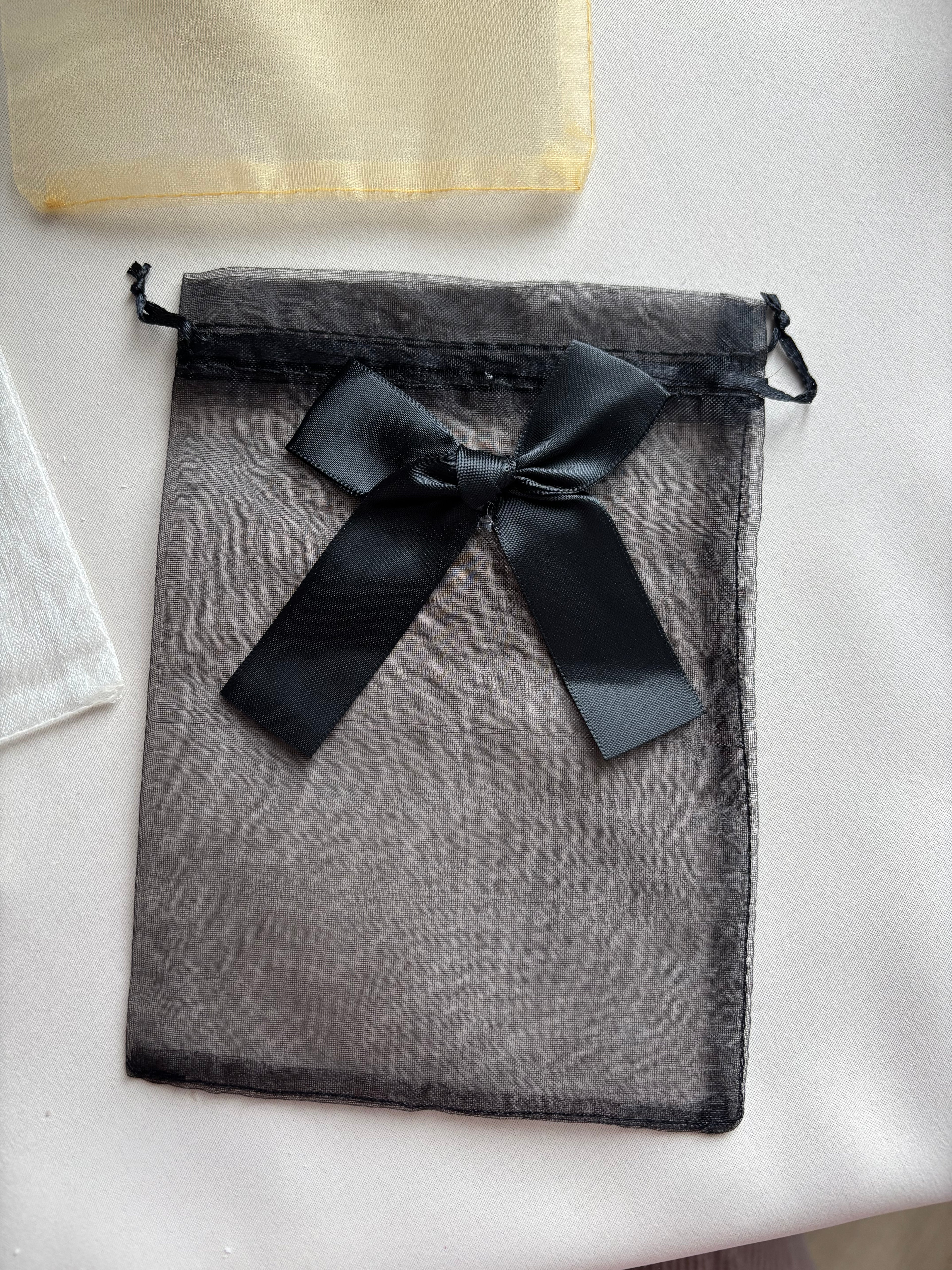 Zakjes met strik | Beige