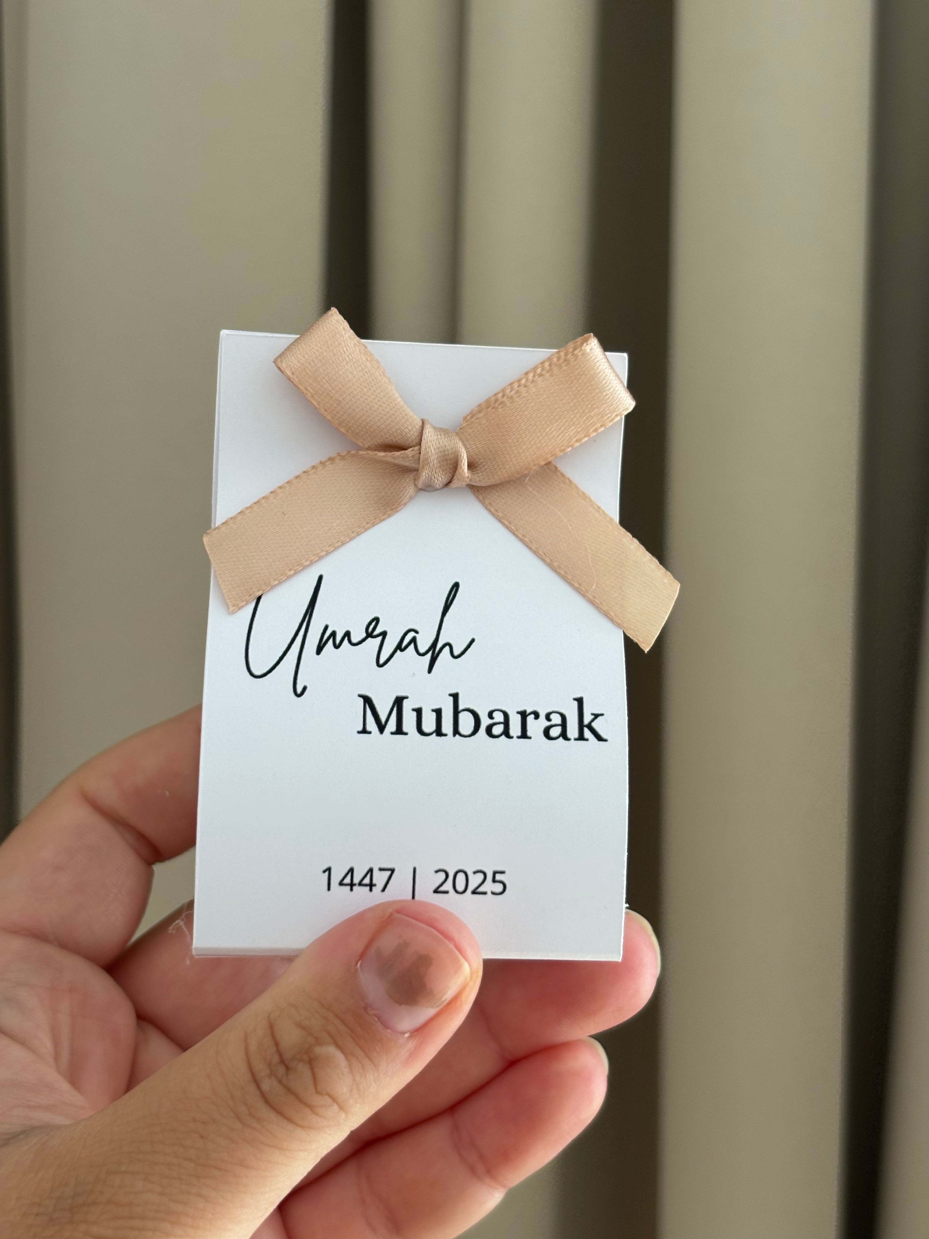 Umrah Mubarak | Bubble kaars