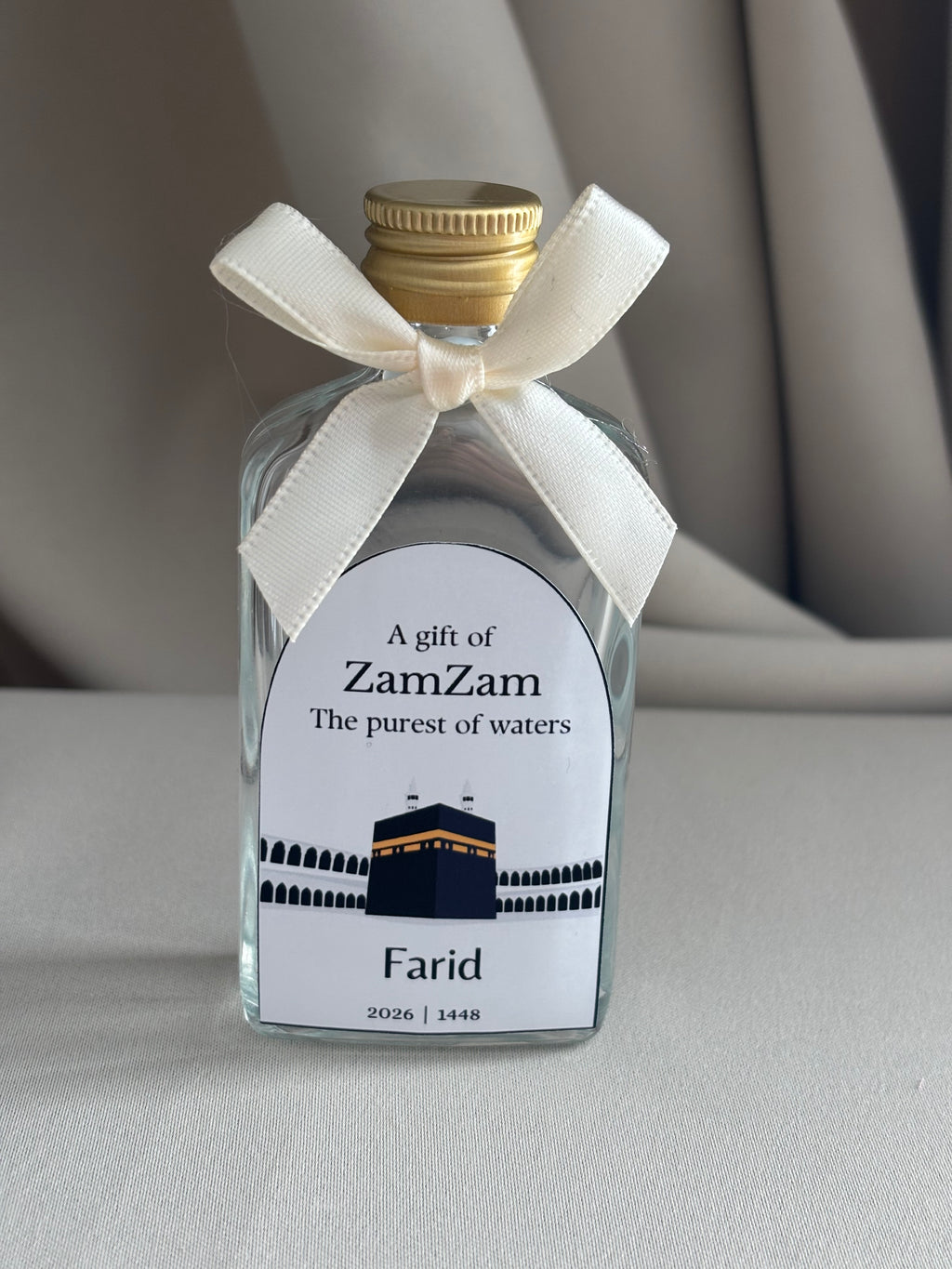 A gift of zamzam the purest waters 50ML
