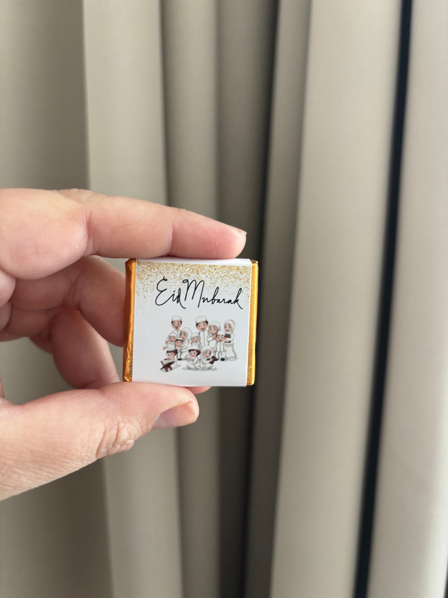 Eid Mubarak mini chocolade