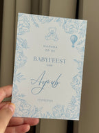 Marhba babyshower Tafelkaart