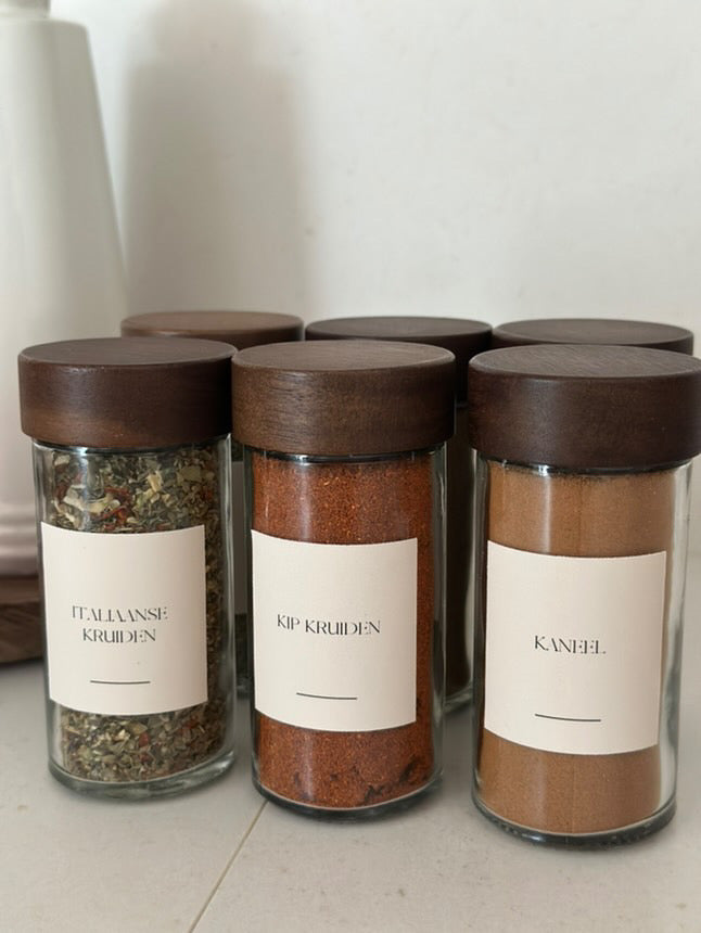 Kruidenlabels | pierson | beige