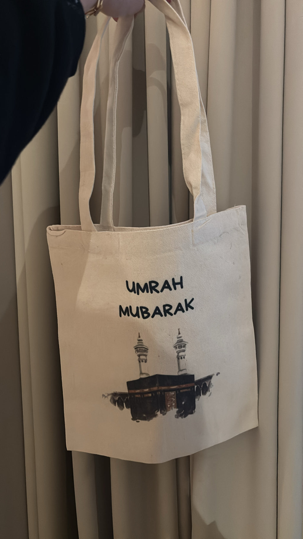 Umrah of Hadj Mubarak Canva tas | met naam
