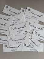 Hanglabels met naam | 5x2