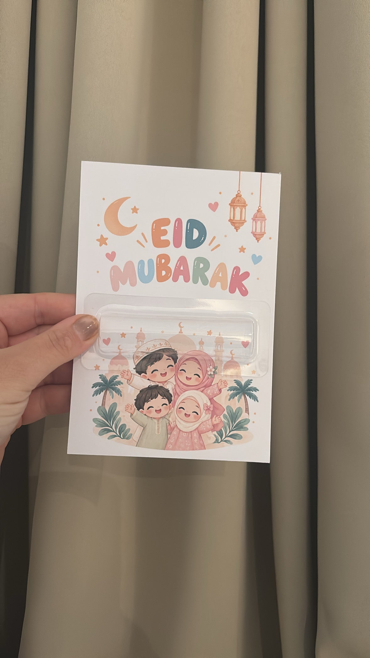 Eid Mubarak geldkaart