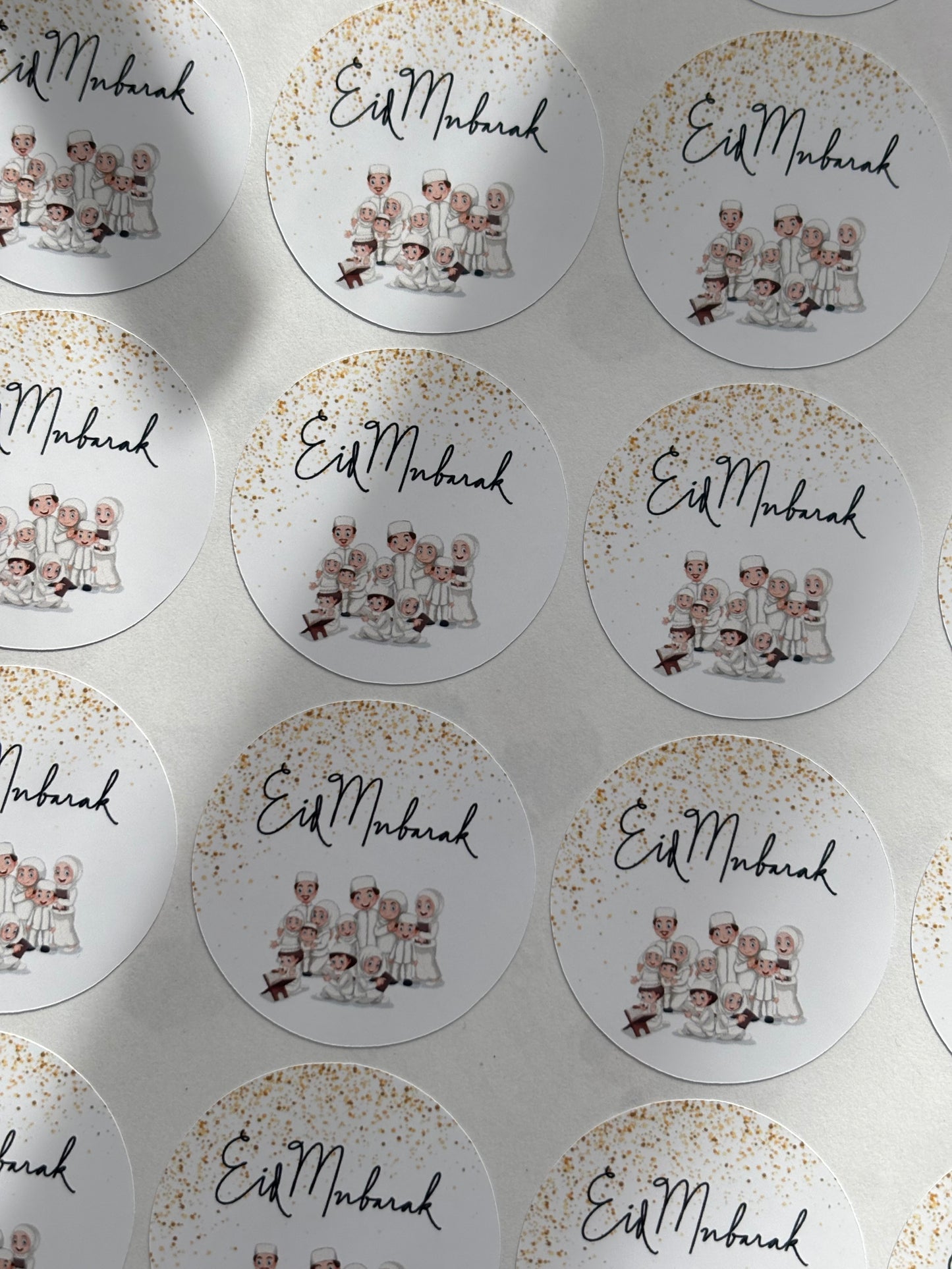 Eid Mubarak stickers