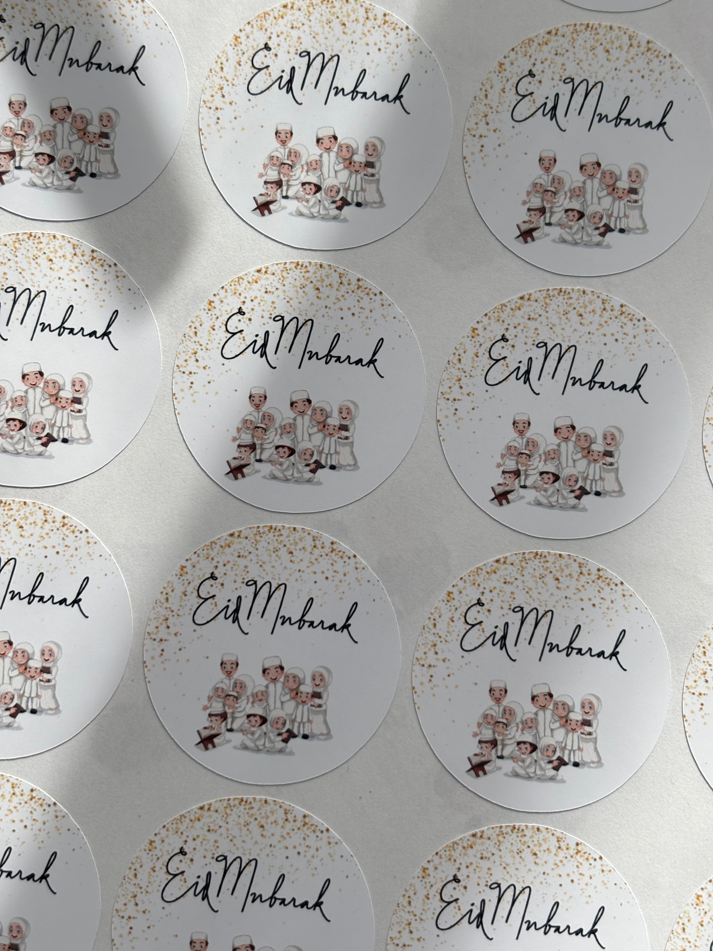 Eid Mubarak stickers