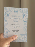 Uitnodigingskaart birthday