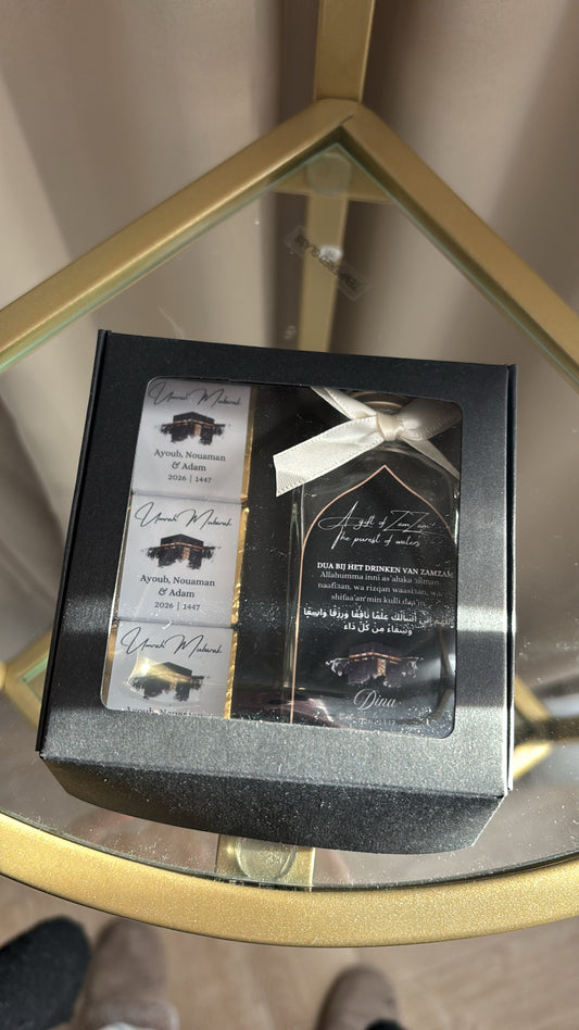 Umrah Mubarak giftset | chocolaatjes