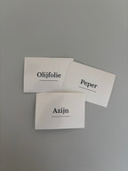 Labels 7x5 | beige