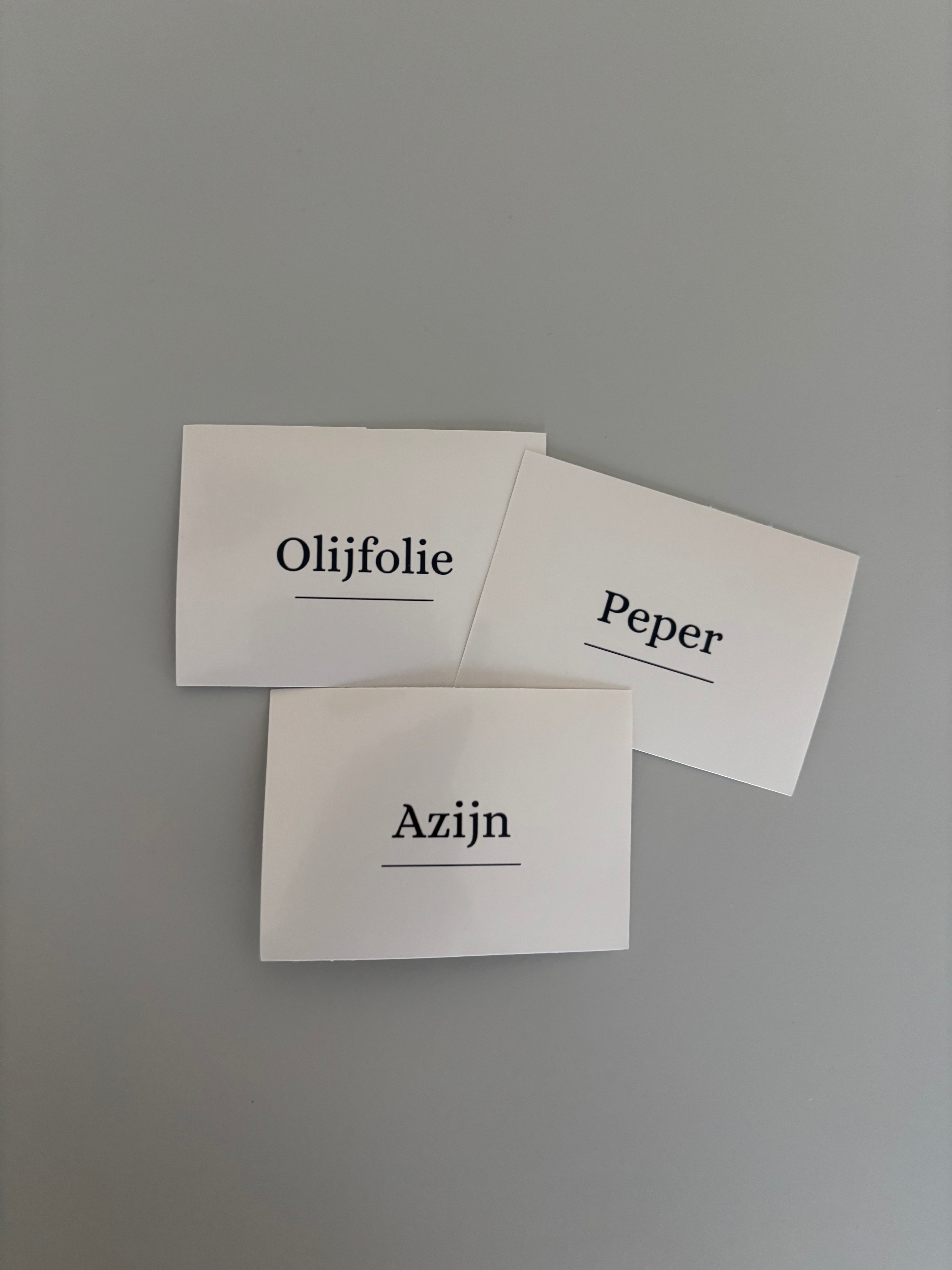 Labels 7x5 | beige