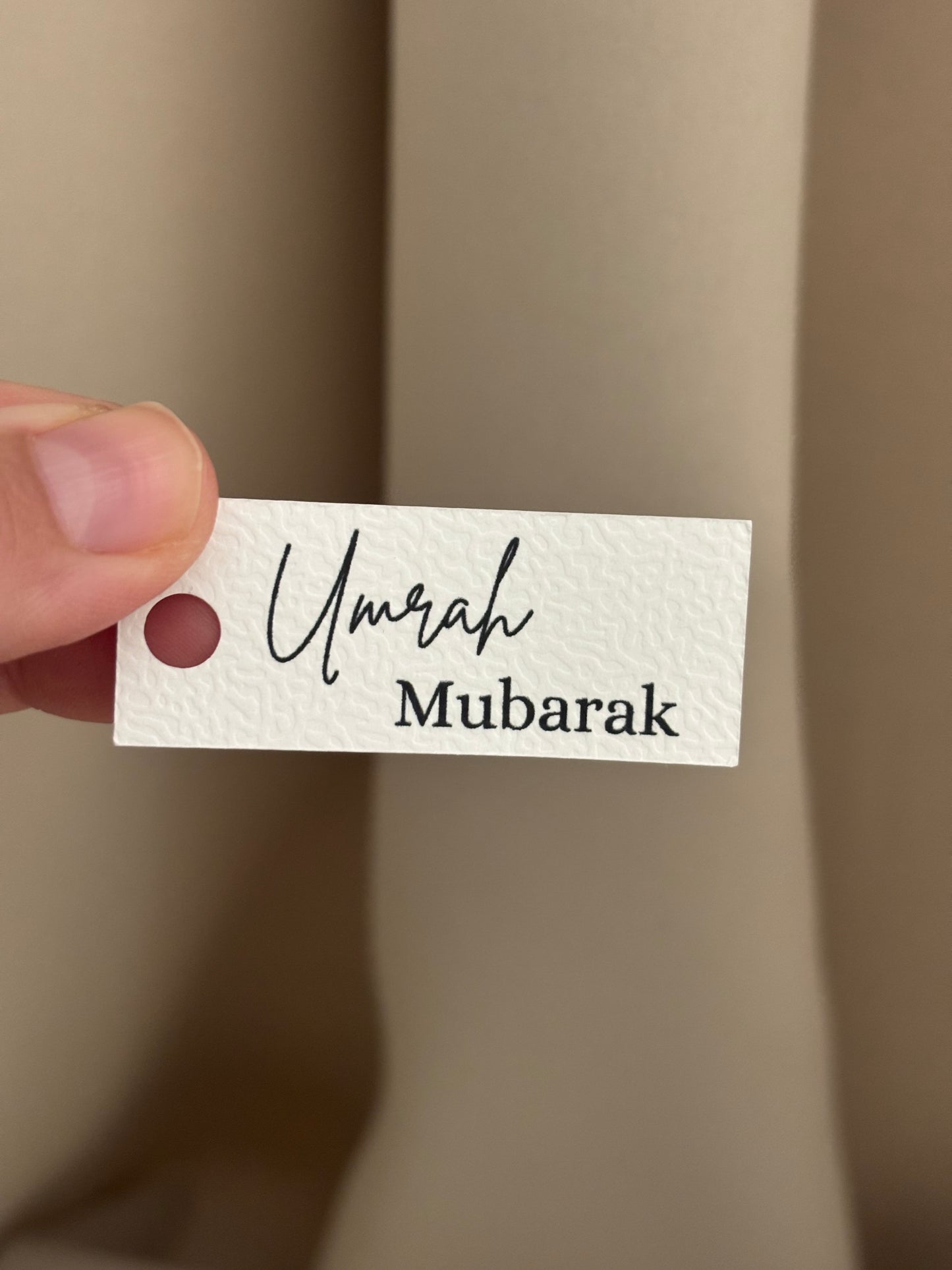 Umrah Mubarak hanglabels