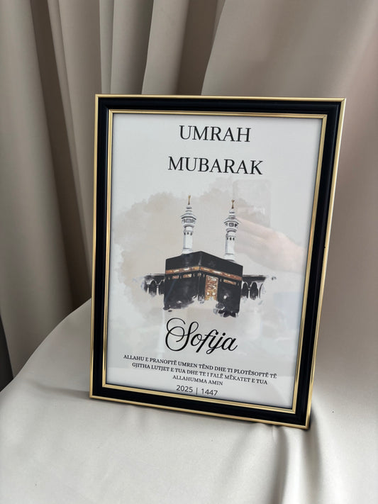 Umrah & Hadj Mubarak lijst | kies je ontwerp