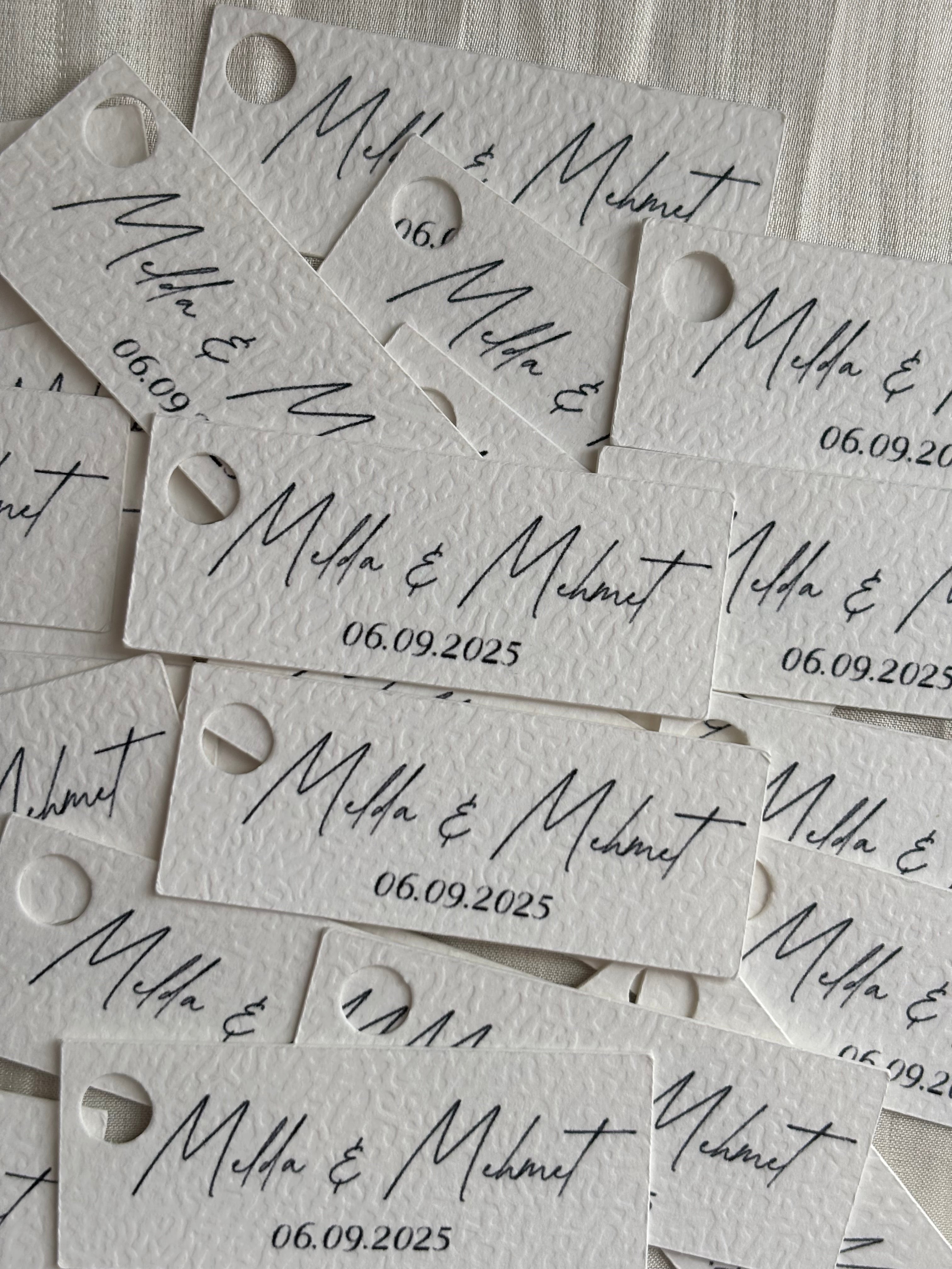 Hanglabels met naam 5x2