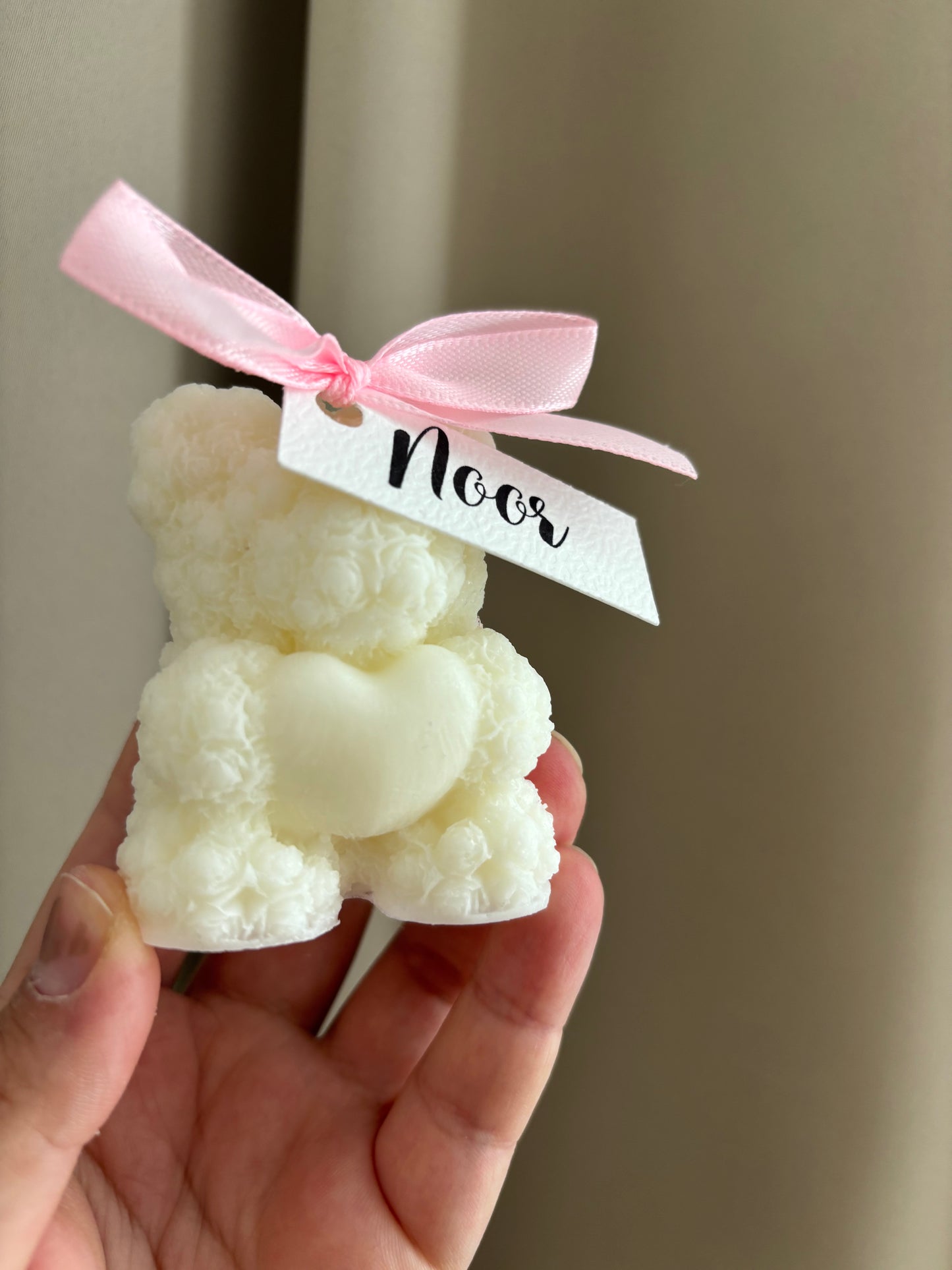 Teddybeer kaars | bedankje