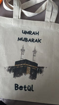 Umrah of Hadj Mubarak Canva tas | met naam
