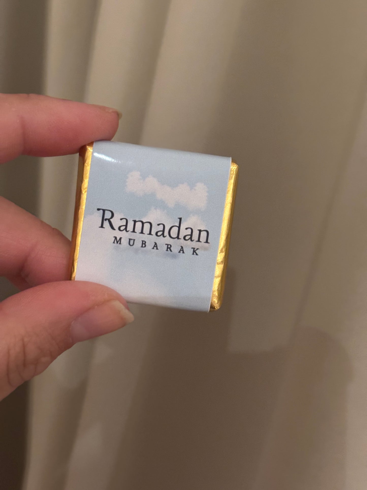 Ramadan / Eid Mubarak mini chocolaatjes