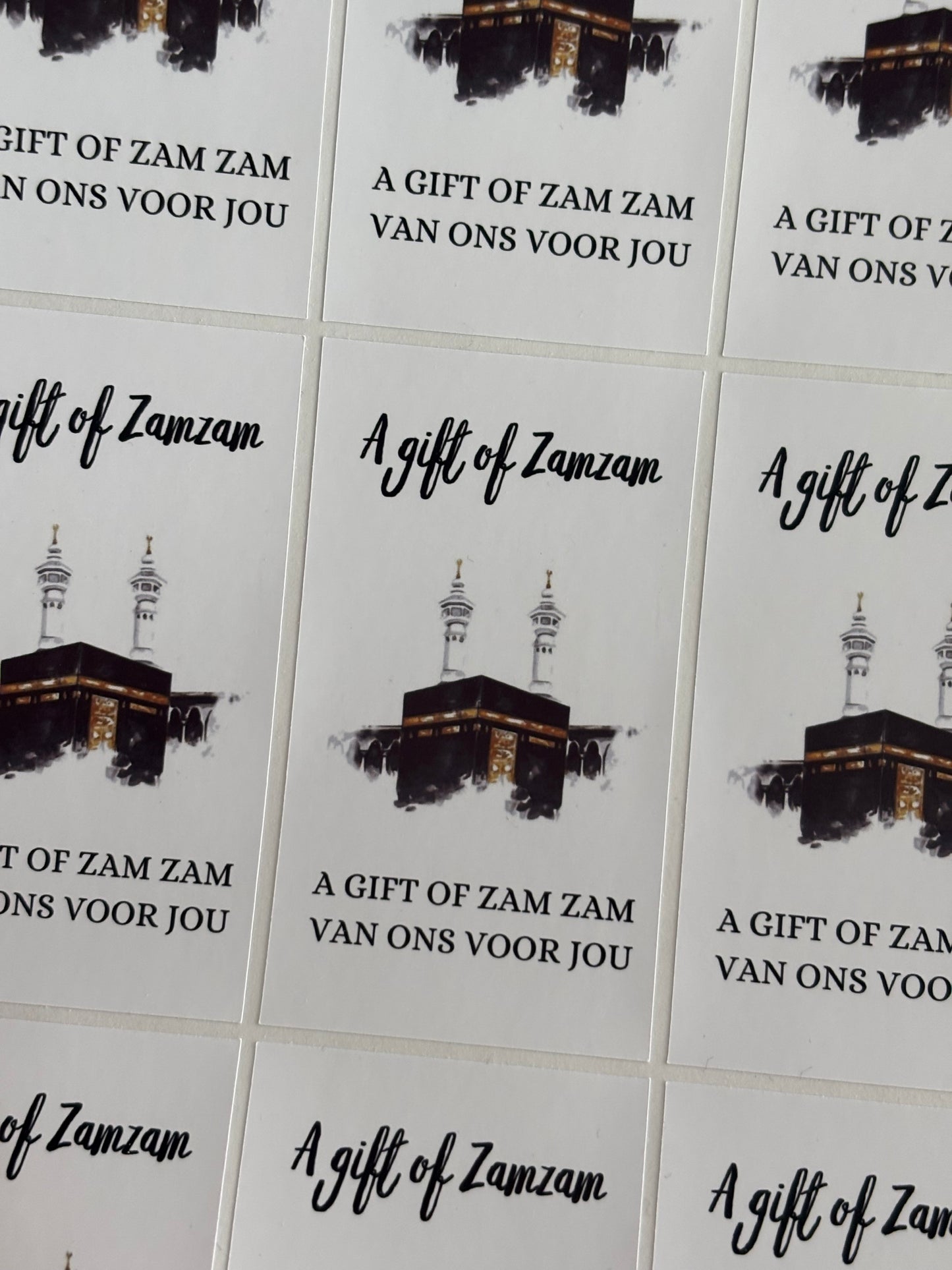 Umrah Mubarak stickers |