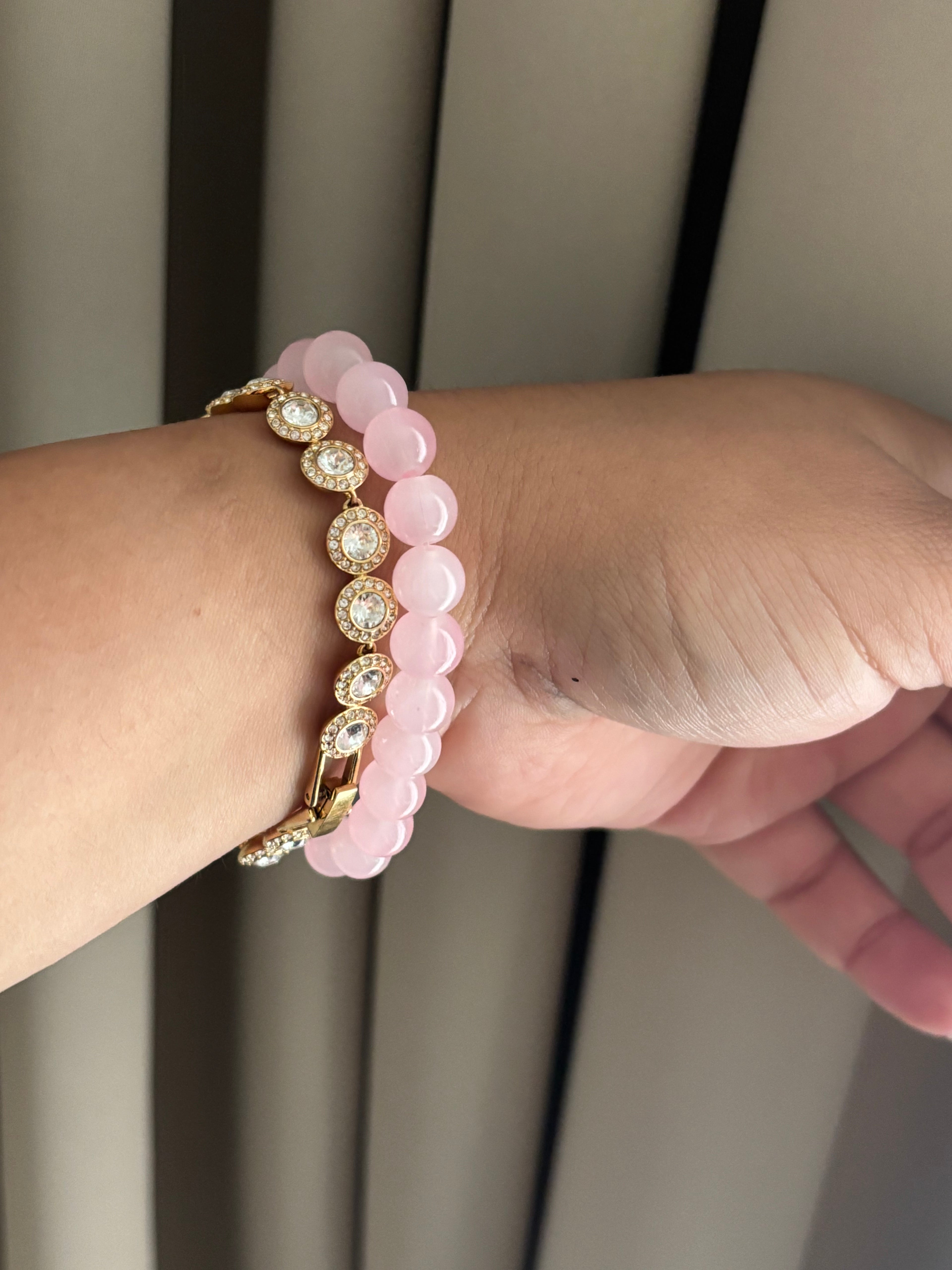 Rozenkwarts Armband