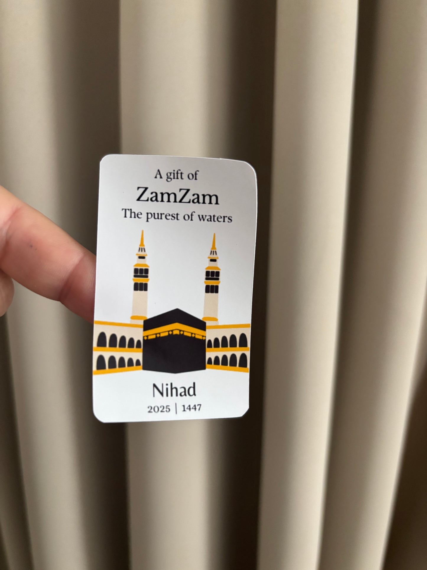 A gift of zamzam || stickers