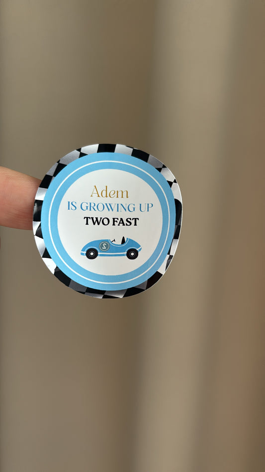 Is growing up to fast | ronde stickers