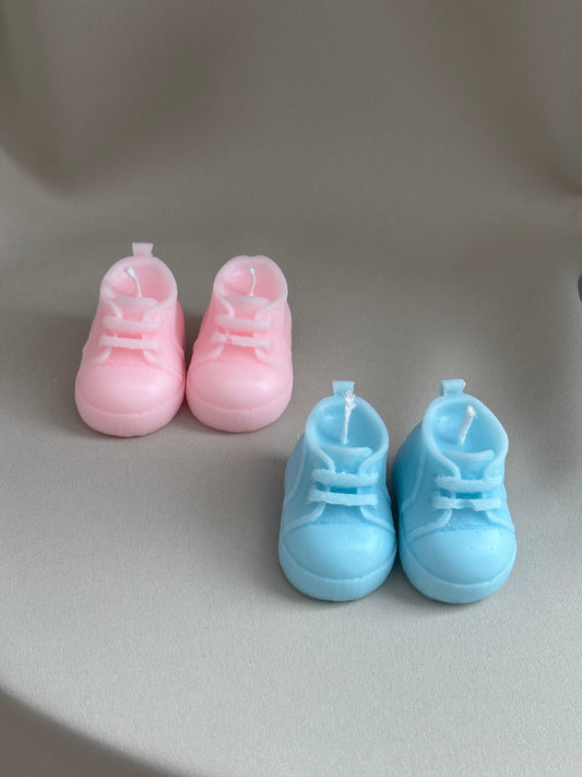 Sneaker kaarsen | babyshower