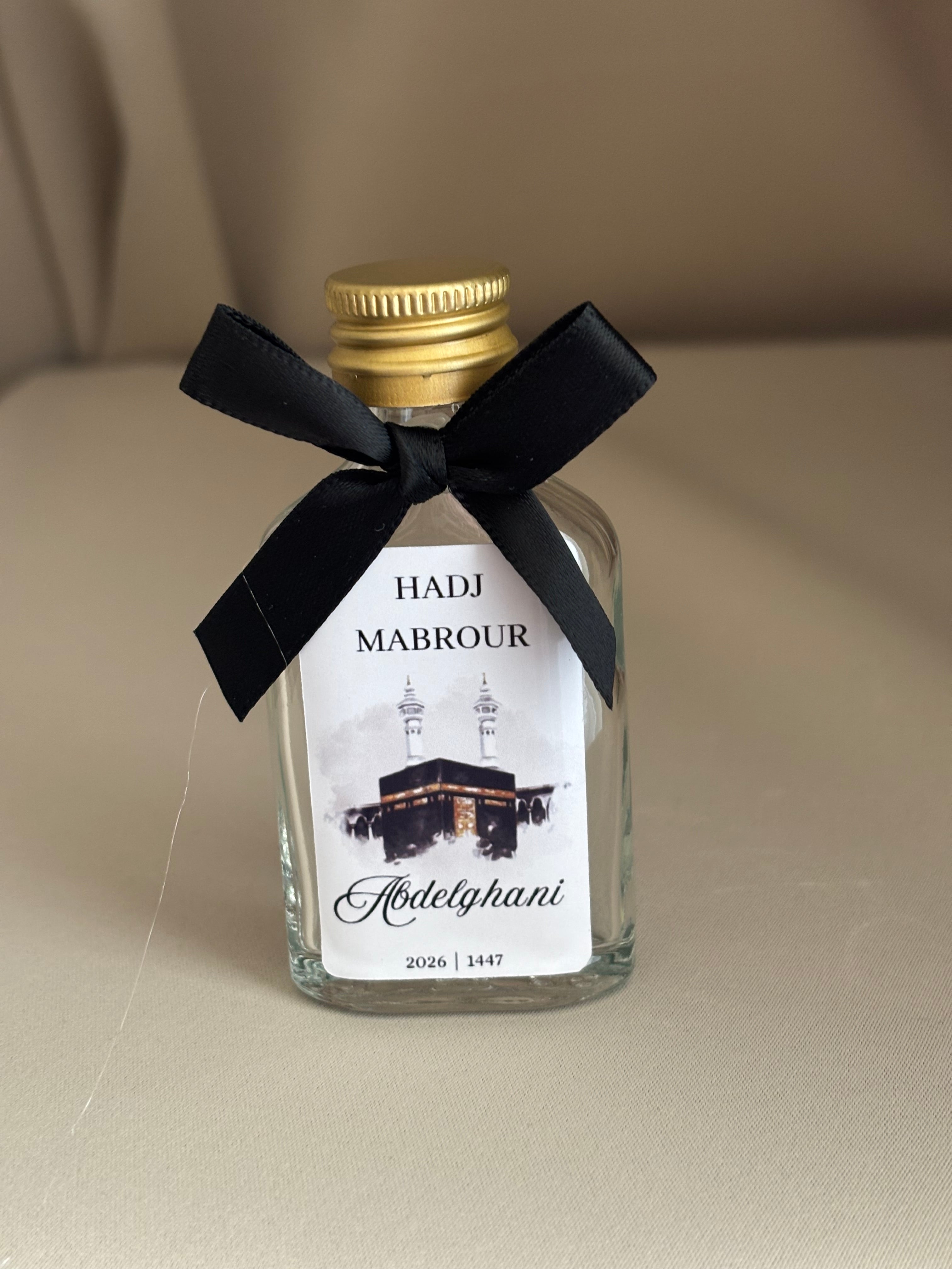 Umrah & Hadj Mubarak flesje || 20ML