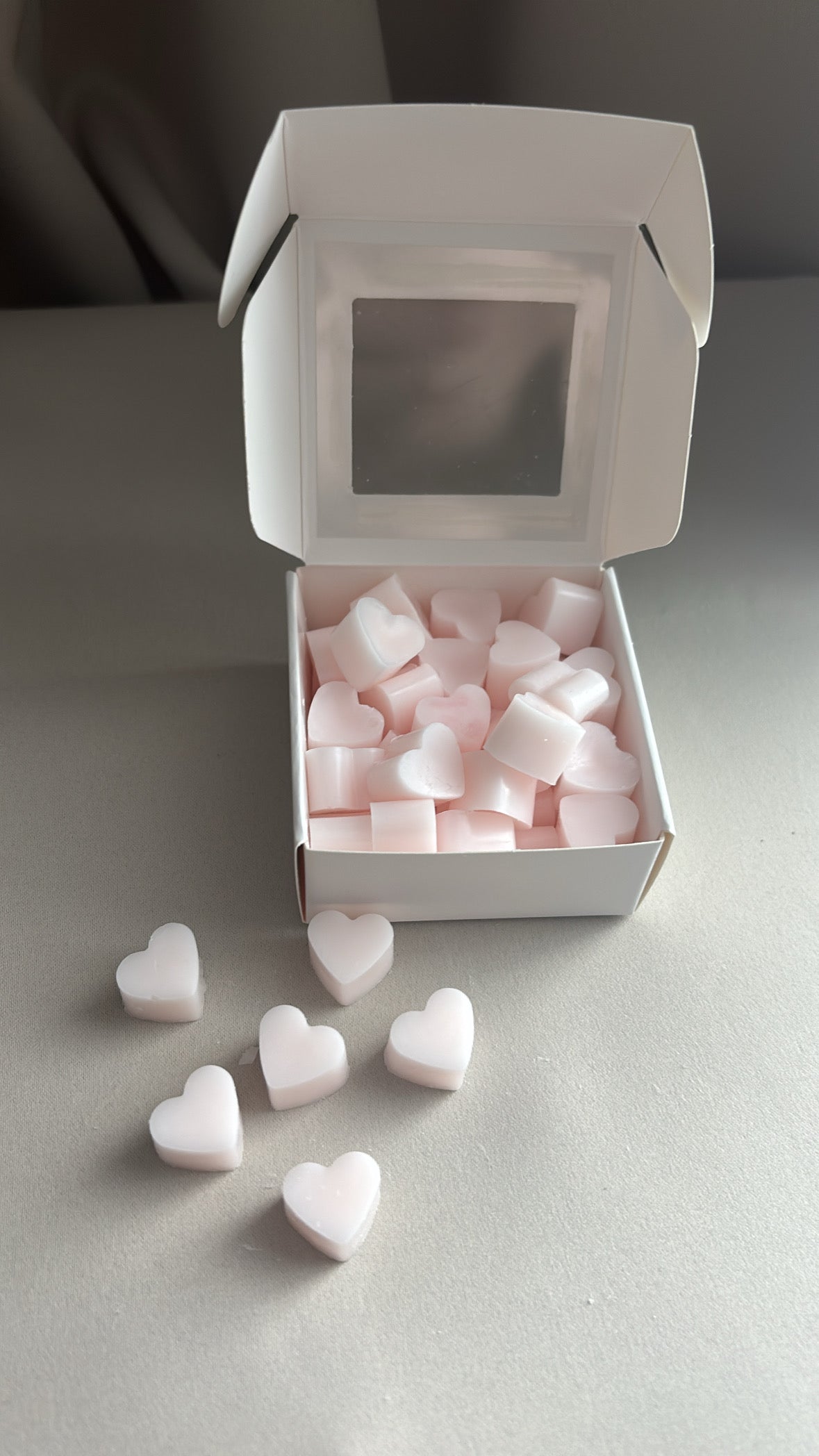 Waxmelts lavendel hartjes