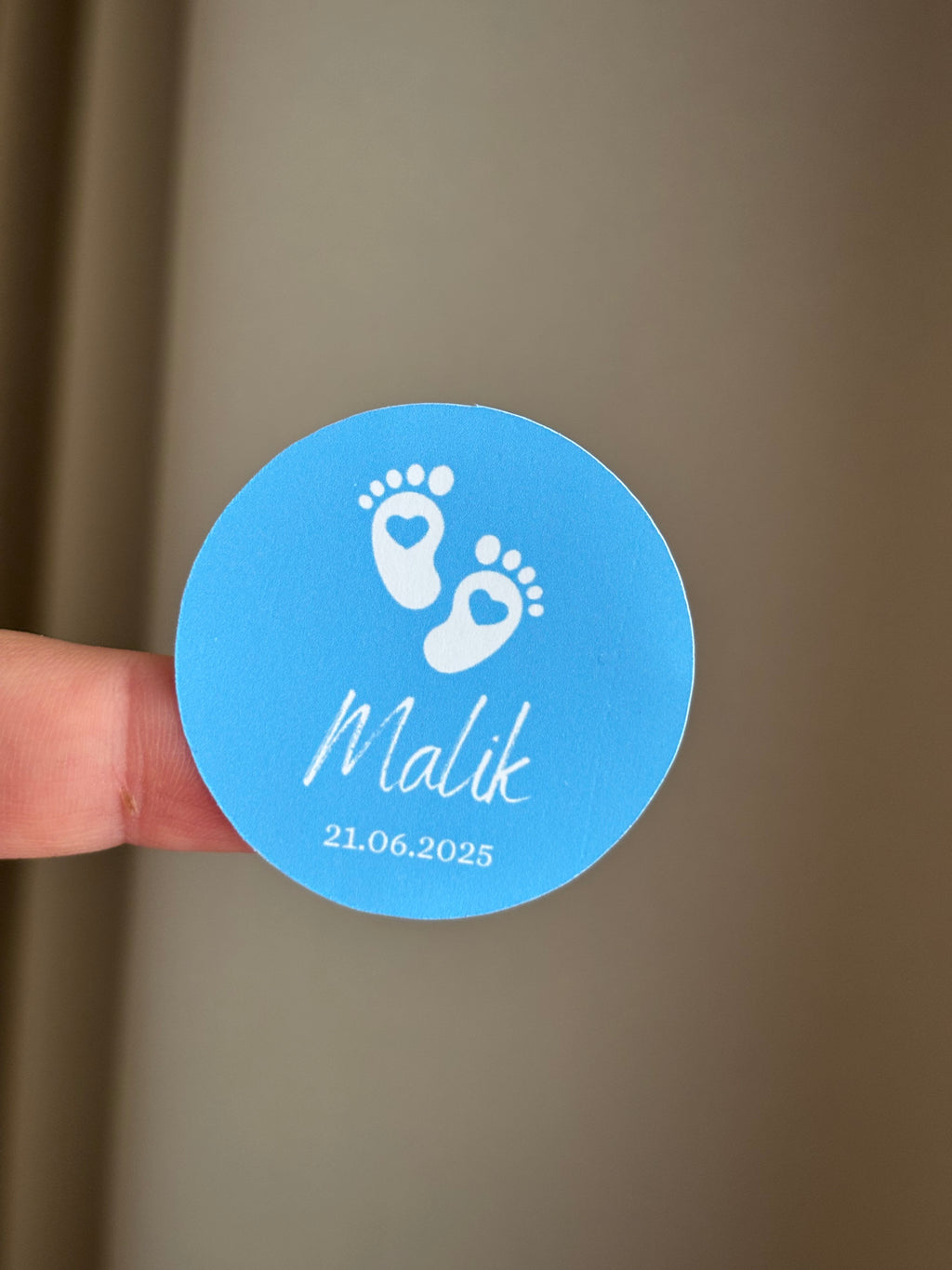 Geboorte stickers | voetjes