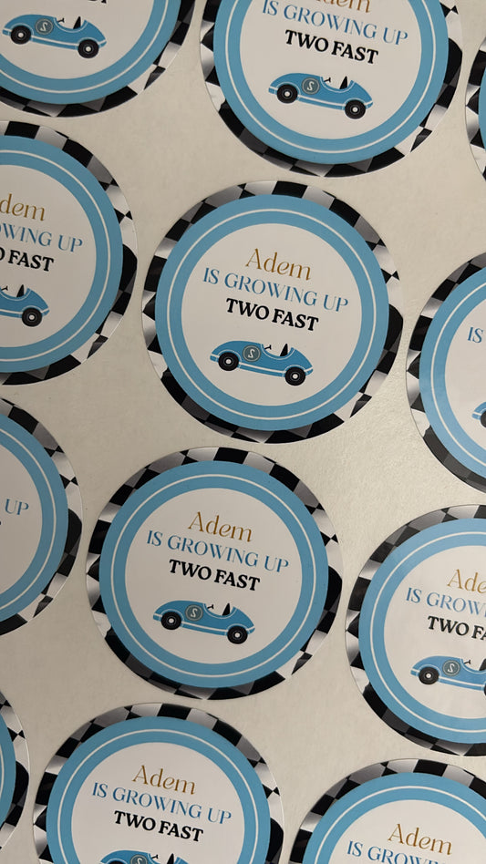 Is growing up to fast | ronde stickers