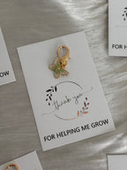 Vlinder Thank you | for helping me grow