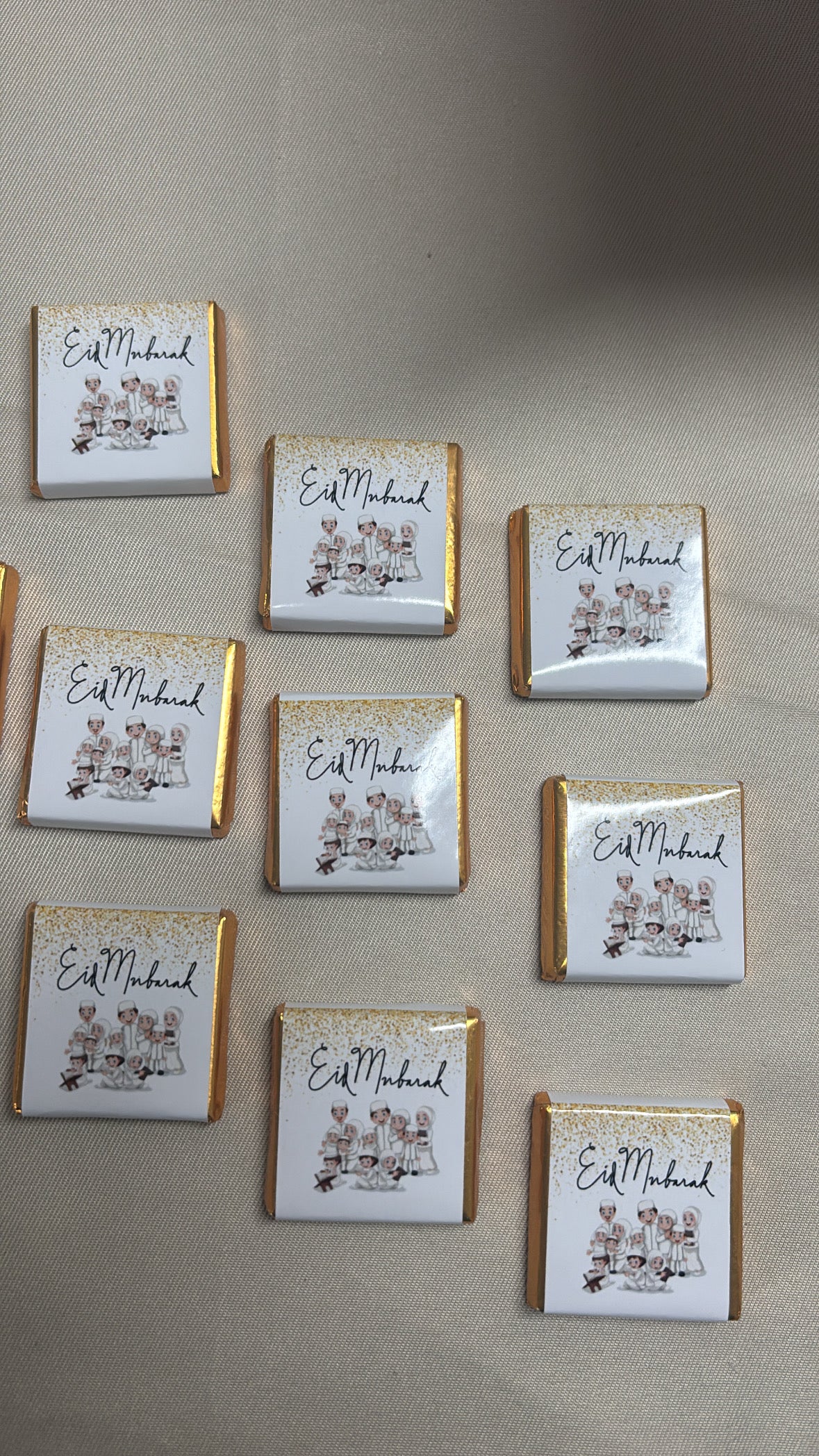 Eid Mubarak mini chocolade