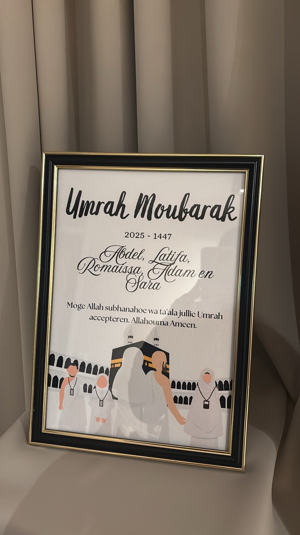 Umrah & Hadj Mubarak lijst
