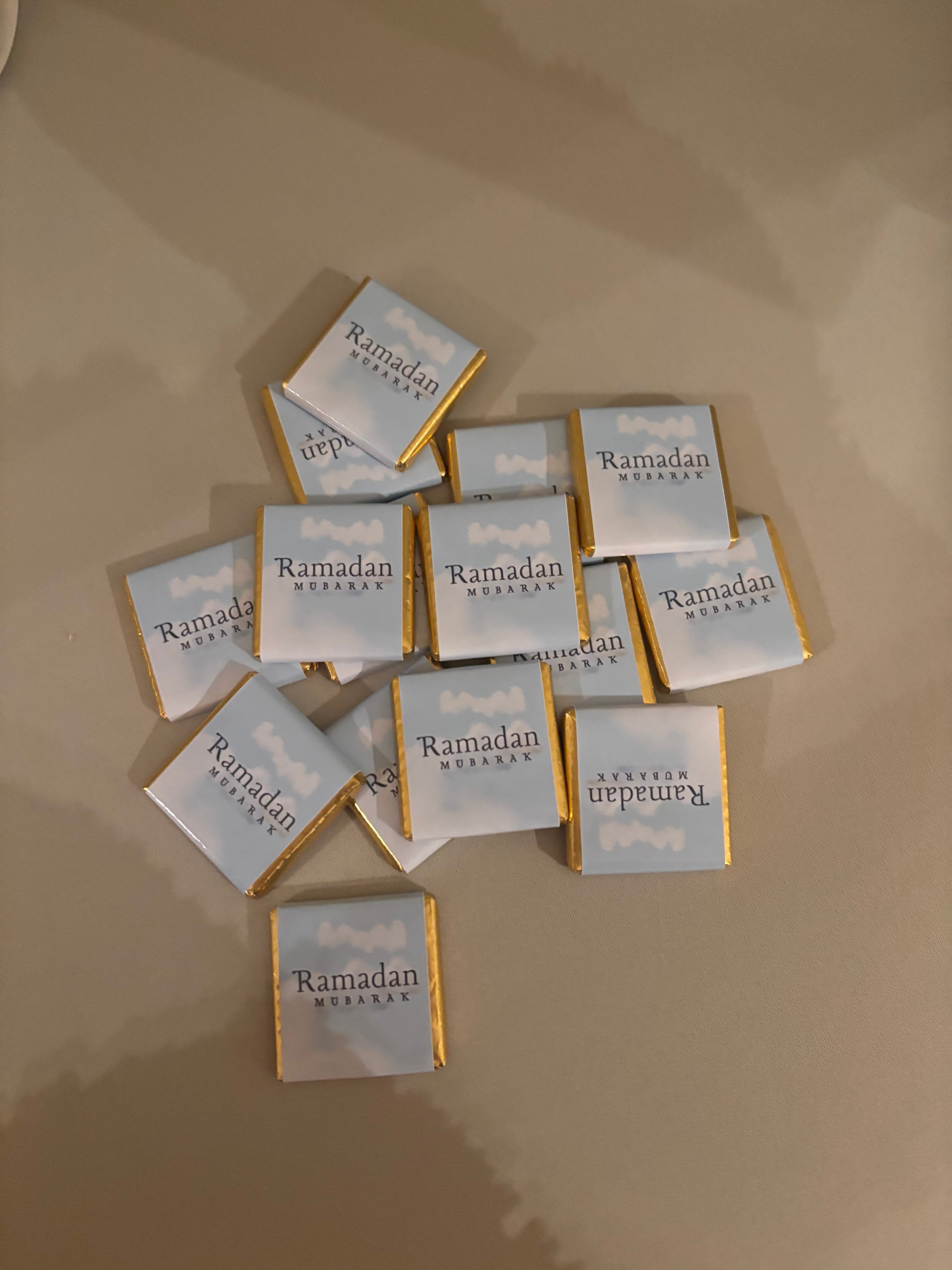 Ramadan / Eid Mubarak mini chocolaatjes