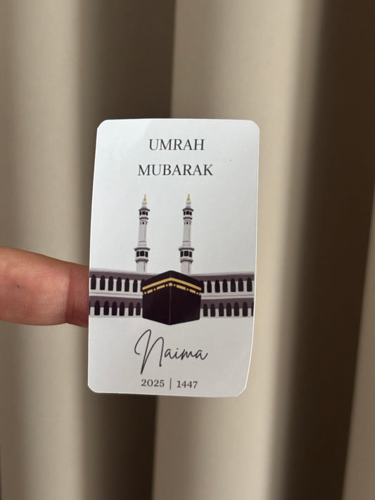 Umrah Mubarak | bruin zamzam stickers