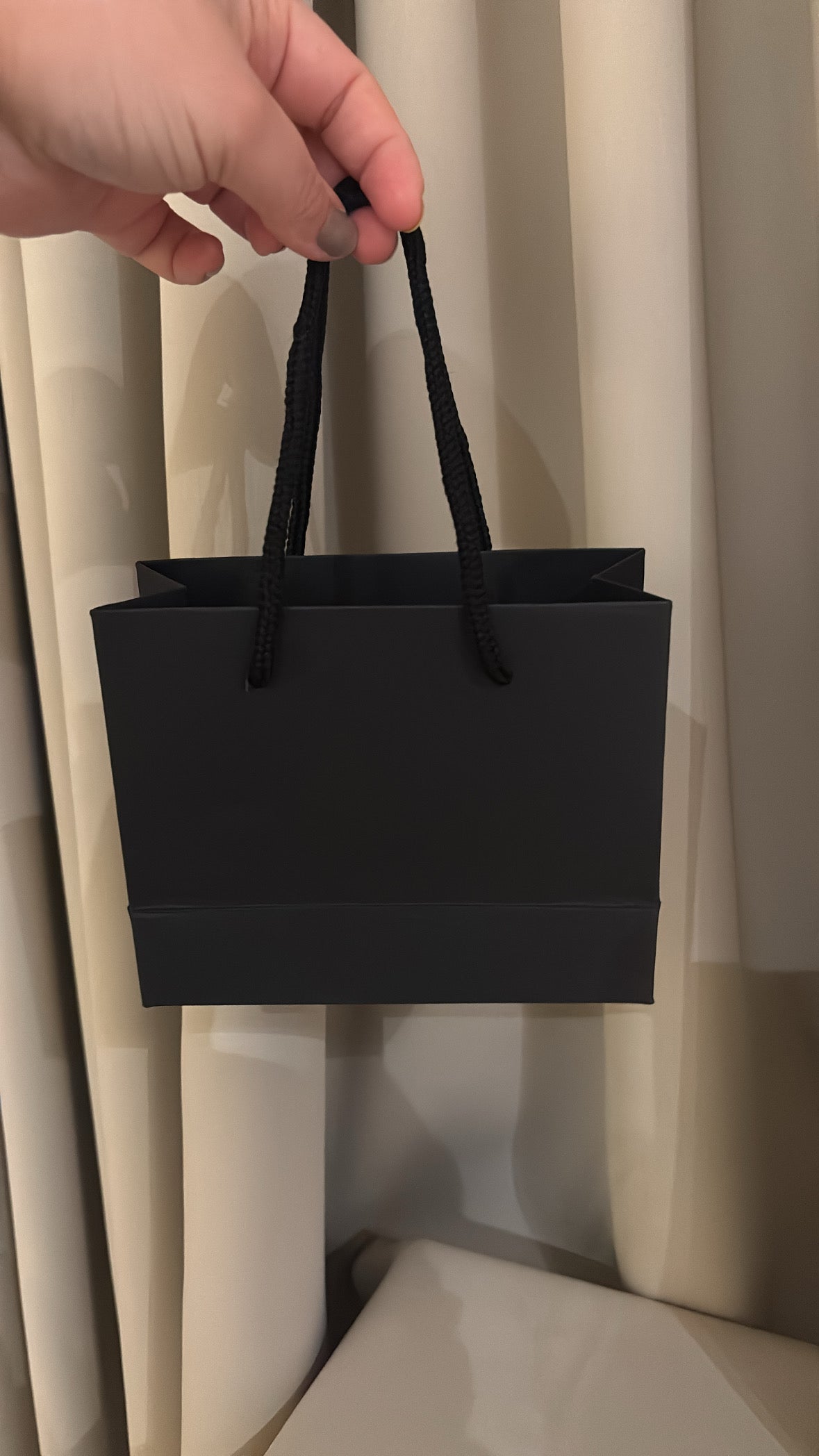 Luxe zwart tasje