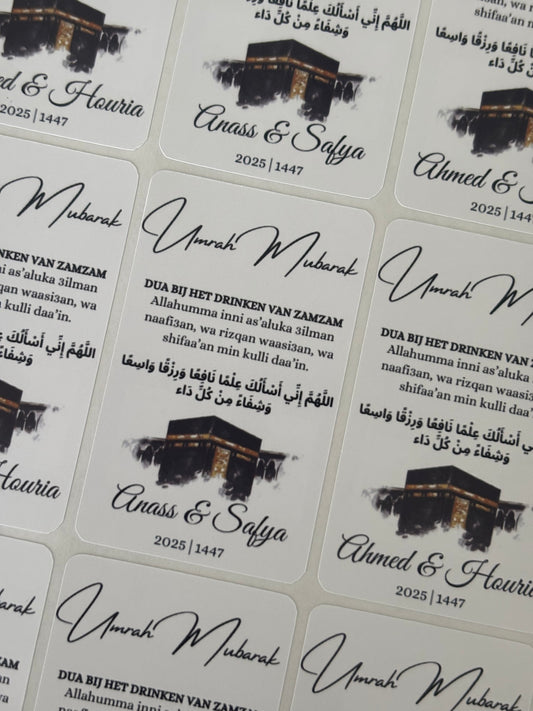 Umrah Mubarak | zamzam stickers