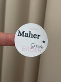 Stickers grote broer/zus