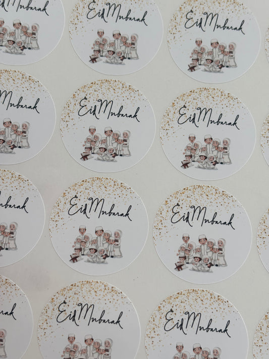 Eid Mubarak stickers