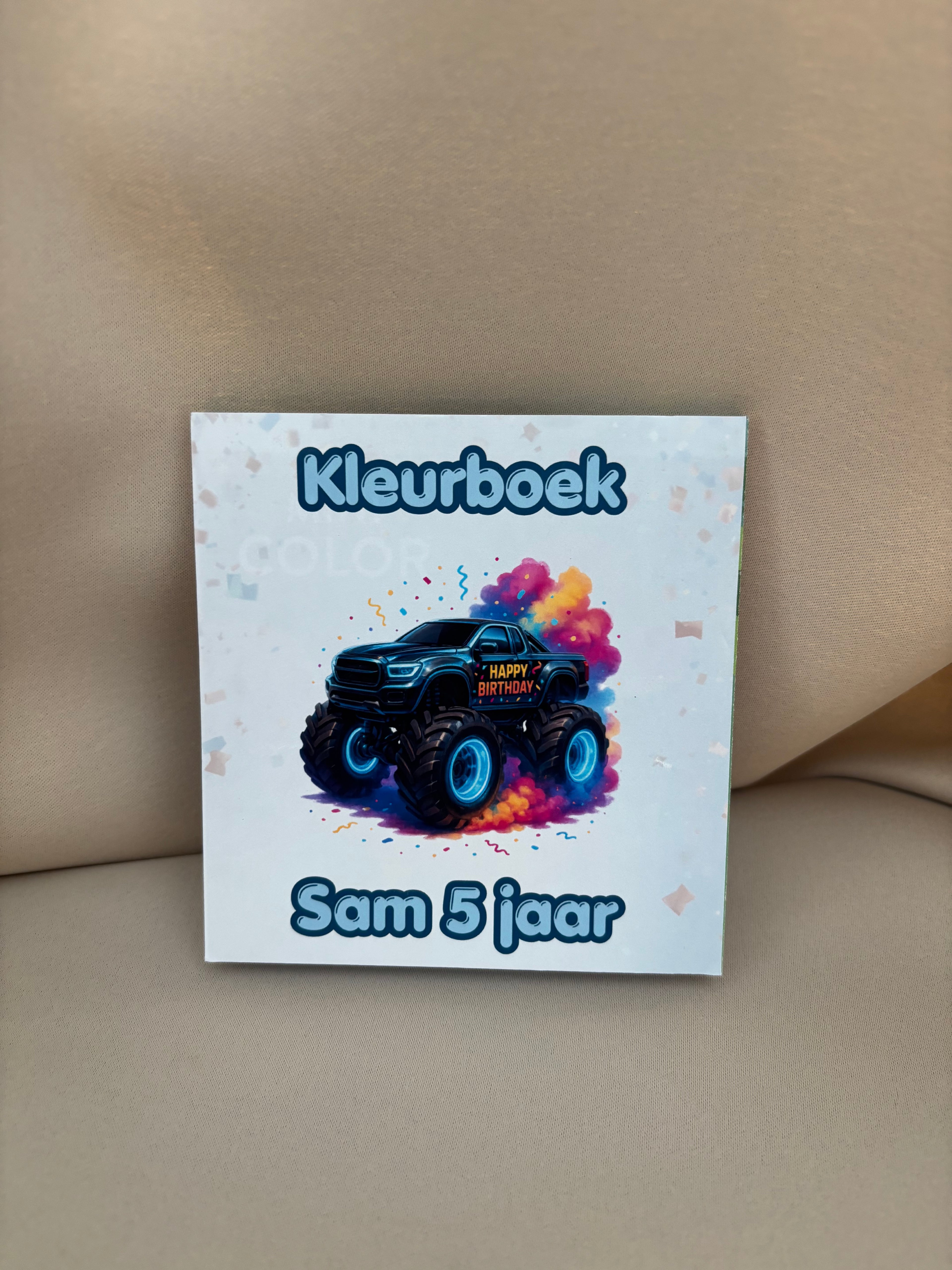 Gepersonaliseerde mini kleurboek